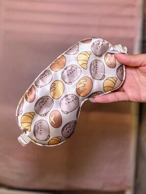 Pusheen Box Satin Sleeping Eye Mask Bread Box Spring 2024 CultureFly NEW
